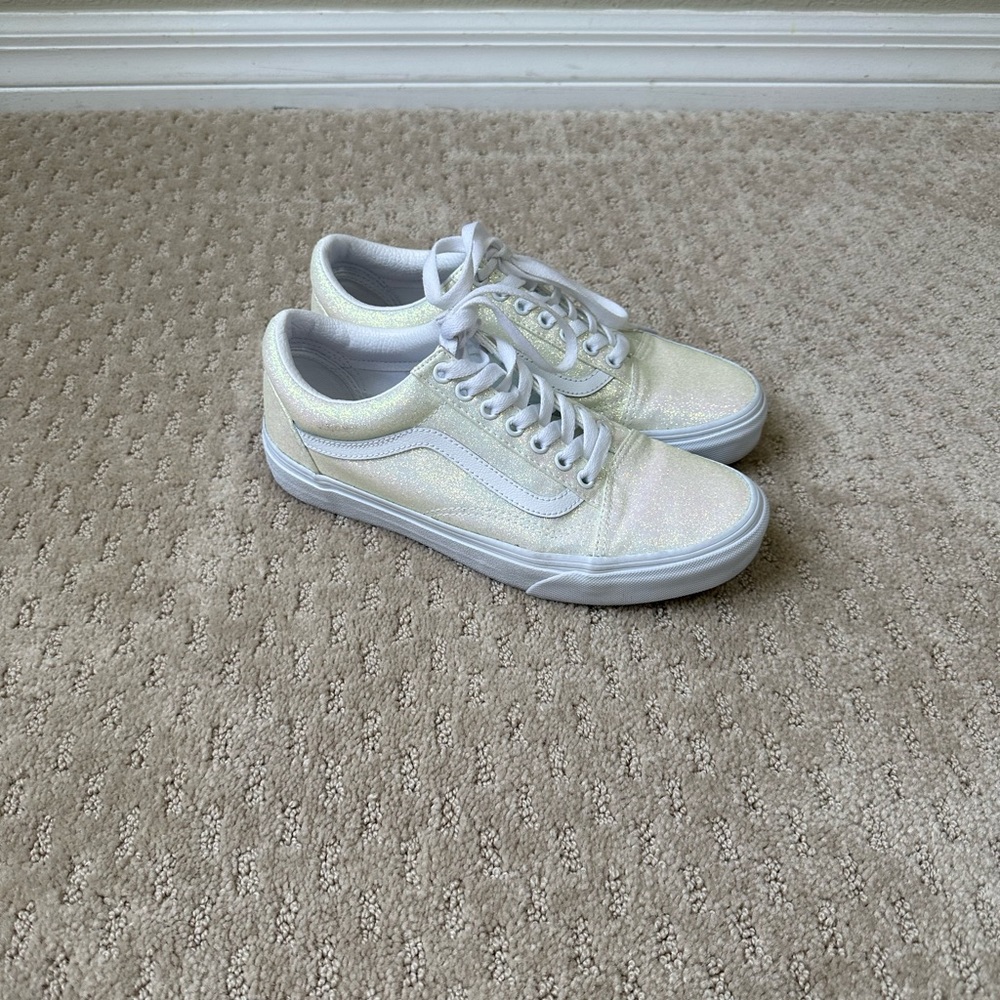Vans glitter old skool women 8.5